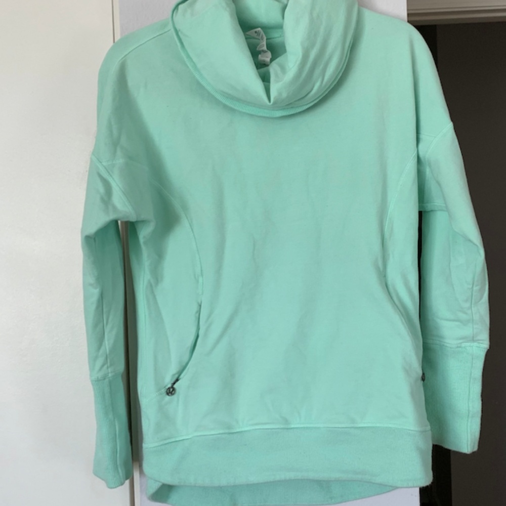 lululemon Mint Green Sweatshirt